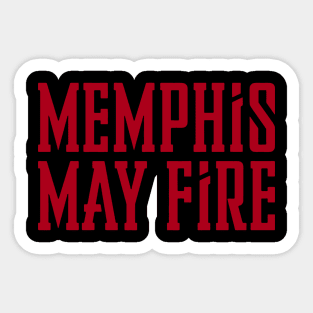 MEMPHIS MAY FIRE BAND Sticker